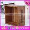 2016 new fashion children wooden kids storage box, most popular wooden kids storage box W08C162