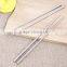 China Sale square Chopsticks New Stainless steel chopsticks