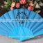 Decorative customized plastic fan for gift