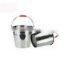 Cheap stainless steel Metal beer ice bucket with handle