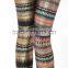 OEM Different Design Trible Style Printed Gold Visual Sequined Patten Leggings Women