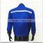 65 Polyester 35 Cotton Drill Jacket Royal Blue Wear in Autumn Fall Spring