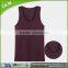 Hot new products for 2016 100% cotton multicolor men's sport vest, tank top, china bulk wholesale clothing