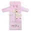 Cute giraffe embroidery baby sleeping bag 2017 spring new style newborn quilt