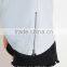 2016 Long sleeves two side zippers plain hoodies women custom print hoodies for adults