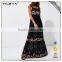 Sleeveless Paid With Paypal Long Flower Print Black Maxi Dress Long Casual