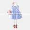 Hot sale girl party wear western kids clothes girls dresses
