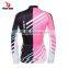 BEROY Plus Size Women Cycling Long Jersey, Land Bike Riding Pro Team Cycling Apparel