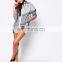Custom wholesale fashion windbreaker jackets women 2016