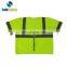 Zipper orange reflector safety vest