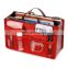 Practical Dual Handbag Purse Nylon Organizer Insert Cosmetic Storage Bag