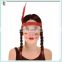 Indian Squaw Chief Fancy Dress Halloween Party Wigs HPC-0049