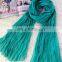 Cape Yarn Wide Large Size Thin Scarf Multi Colors Fashion Women Shawl Trendy Female Breathable Scarf Whole Colored
