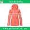 woman winter down jacket in 4 layers hand wash