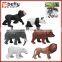DIY Hollow PVC Zoo Animal Plastic Toy for Kids