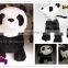 Plush Panda carousel ride animal car ride For Amusement park