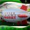 Large Advertising Display Vinyl Inflatable Helium Blimp , Flying Outdoor Inflatable Airship Balloon with Logo Printing for Event
