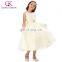 Grace Karin Sleeveless V-Neck Champagne Lace Flower Girl Princess Pageant Dress 2~12Years CL008938-3