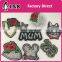 rhinestone/beads/pearl embroidery hotfix applique handmade iron on patches