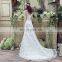Glamorous Cap Sleeve Lace-Up Lace Wedding Dress Mermaid Wedding Dresses SQS042