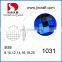 China round flat back no hotfix nail art flat back glass stones