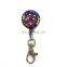 Xiangxing high quality retractable yoyo badge holder, rhinestone retractable yoyo id card holder