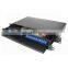 rack mount terminal box with adapter and pigtail for fiber optic cable