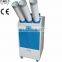 Movable Wheels Three Tubes hand push Industrial Air Conditioners portable cooler