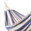 New Stripe Style Thicken Canvas Hammock Swing Outdoor Single Double People Dormitory Camping Leisure Hammocks With Storage Bag