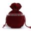 Pink Wedding Favor Bag-Luxury French Jewelry Velvet gift bag,Bridesmaid gift bag, Drawstring velvet pouches
