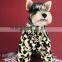 luxury pet dog overcoat Dog cat Leopard grain coat fashion Branded clothes extravagant