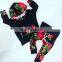 Infant baby boys clothes pretty bodysuit floral print children boy girl outfit