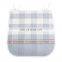 Factory wholesale checker pattern chair cover kitchen chair seat cover