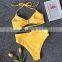 2 Piece Sexy Swimsuit Bikinis 2019 Mujer Swimwear Women High Waisted Bathing Suits Monokini Bandage Bikini Biquinis Feminino