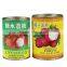 cheap and fine canned sweet lichee for children