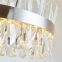 Modern crystal Chandeliers Home Hanging Light Fixtures stainless steel K9 crystal pendant crystal lamp