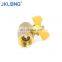 Hot Forged Brass Gas Control Ball Valve with Butterfly Handle Male or Female Thread Butterfly Valve for Gas