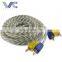 5+5mm 2R-2R Male RCA Cable AV Cable Transparent