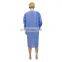 Lab Coat with Button Hot Selling PP/SMS/SF Disposable