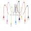 Modern Home Decor 6/8/10 Heads Pendant Lighting Spider Design Colorful Ceiling Lamp Chandelier