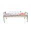 Multi-function stainless Steel headboard Elderly Care 2 Crank Manual Hospital Bed