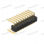 Denentech 1.00mm pitch H1.00 Single Row U Type Pin Header Connector