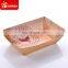 Custom disposable potato chips hamburger paper sandwich tray
