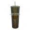 2021 Hot Selling Studded Matte Cup Double Wall Plastic Tumbler Studded Tumbler Cups with Lid And Straw