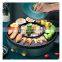 Smokeless Commercial Teppanyaki Mini Hotpot Bbg Sandwich Round Electric Salamander Grill