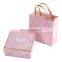 Wholesale wedding invitation pull out gift box paper handle bag with drawer