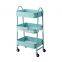 hot and cheap selling 3 tier storage cart mobile shelving organizer  for kitchen bathroom