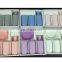 Fashioanal soft touch plastic bathroom gift set soap lotion dispenser gift