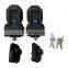 Shanghai Sanfu Car Accessories Fit For Jeep W rangler JL 18+ JL1144 Engine Bonnets Hood Lock Black Hood Latch Upgrade Kit