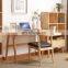 nordic bedroom furniture solid wood study table simple small modern laptop writing computer desk with drawer